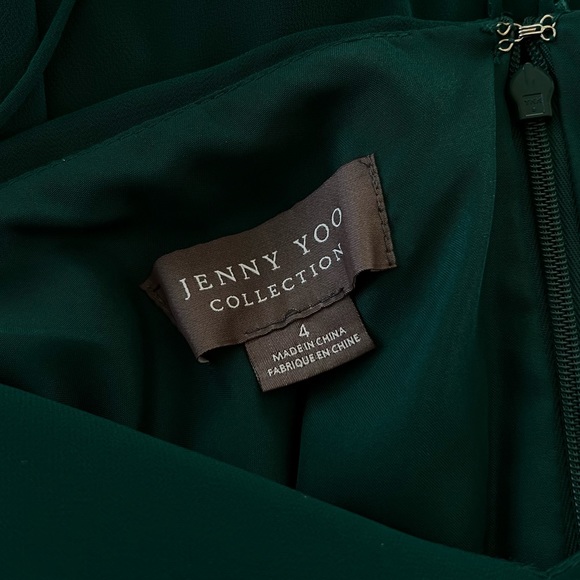 BHLDN Jenny Yoo Inesse Maxi Dress in Forrest - Picture 4 of 9